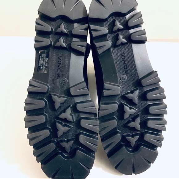 ❤️sold❤️Vince Counter Leather & Shearling Boots - Picture 7 of 7